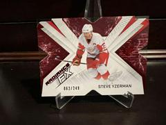 Steve Yzerman [Red] #RFX-11 Hockey Cards 2022 SPx Radiance FX Prices