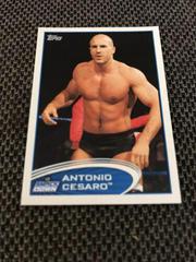 Antonio Cesaro Wrestling Cards 2012 Topps WWE Prices