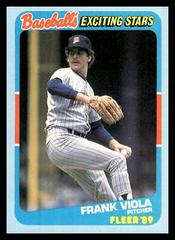Frank Viola #42 Baseball Cards 1989 Fleer Exciting Stars Prices