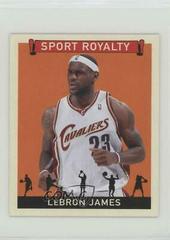 LeBron James Baseball Cards 2007 Upper Deck Goudey Sport Royalty Prices
