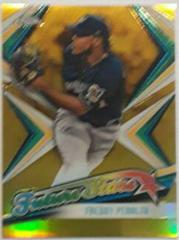 Freddy Peralta [Gold Refractor] #FS-7 Baseball Cards 2019 Topps Chrome Future Stars Prices