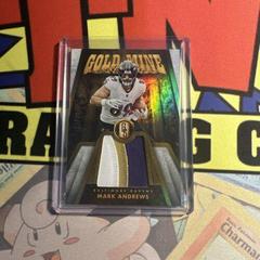 Mark Andrews [White Gold] #2 Football Cards 2023 Panini Gold Standard Mine Prices