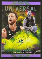 Stephen Curry [Purple FOTL] #5 Basketball Cards 2023 Panini Origins Universal Autograph Prices