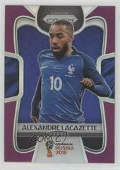Alexandre Lacazette [Purple Prizm] Soccer Cards 2018 Panini Prizm World Cup Prices