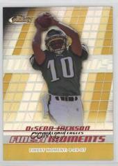 DeSean Jackson [Gold Refractor] #FM-DJ Football Cards 2008 Topps Finest Moments Prices