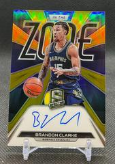 Brandon Clarke [Gold] #ITZ-BCL Basketball Cards 2021 Panini Spectra In The Zone Autographs Prices