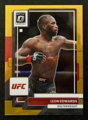 Leon Edwards [Gold] #3 Ufc Cards 2023 Panini Donruss Optic UFC Prices