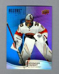 Spencer Knight [Blue Purple] Hockey Cards 2021 Upper Deck Allure Rainbow Prices