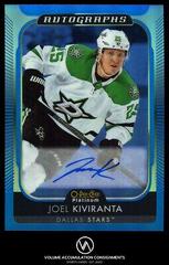 Joel Kiviranta #BA-JK Hockey Cards 2021 O-Pee-Chee Platinum Blue Rainbow Autographs Prices