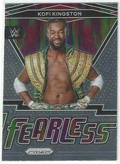 Kofi Kingston #15 Wrestling Cards 2022 Panini Prizm WWE Fearless Prices