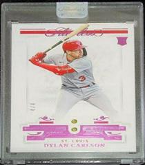 Dylan Carlson #42 Baseball Cards 2021 Panini Flawless Prices