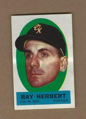 Ray Herbert Baseball Cards 1963 Topps Peel Offs Prices