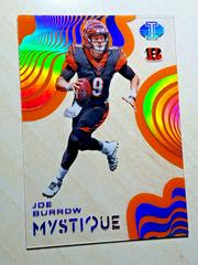 Joe Burrow [Orange] Football Cards 2020 Panini Illusions Mystique Prices
