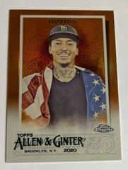 Nyjah Huston [Orange] #193 Baseball Cards 2020 Topps Allen & Ginter Chrome Prices