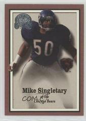Mike Singletary #37 Football Cards 2000 Fleer Greats of the Game Prices