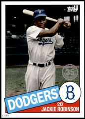 Jackie Robinson #85-22 Baseball Cards 2020 Topps 1985 35th Anniversary Prices