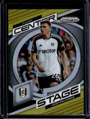 Joao Palhinha [Gold] #10 Soccer Cards 2023 Panini Prizm Premier League Center Stage Prices