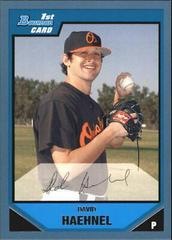 David Haehnel #BP30 Baseball Cards 2007 Bowman Prospects Prices