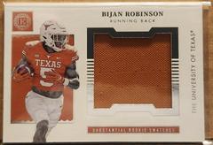 Bijan Robinson #ERS-BR Football Cards 2023 Panini Chronicles Draft Picks Encased Substantial Rookie Swatches Prices