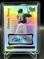 Delmon Young [Autograph Blue] Baseball Cards 2007 Bowman's Best Prices