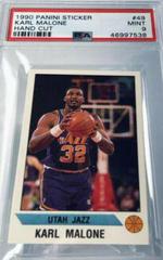 Karl Malone Basketball Cards 1990 Panini Sticker Prices
