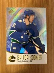 Vasily Podkolzin [Blue] Hockey Cards 2021 SP Authentic Top Rookies Prices