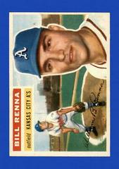 Bill Renna [White Back] #82 Baseball Cards 1956 Topps Prices