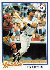 Roy White #16 Baseball Cards 1978 Topps Prices