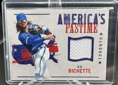 Bo Bichette Baseball Cards 2022 Panini Chronicles America's Pastime Swatches Prices