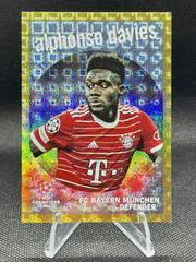 Alphonso Davies [SuperFractor] #162 Soccer Cards 2022 Topps Chrome UEFA Club Competitions Prices