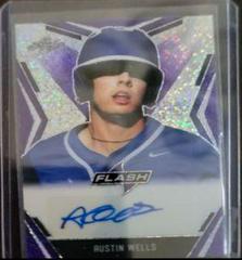 Austin Wells [Purple] #BA-AW2 Baseball Cards 2020 Leaf Flash Autographs Prices