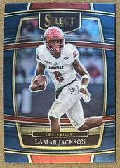 Lamar Jackson [Blue] #44 Football Cards 2022 Panini Select Draft Picks Prices