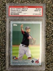 Francisco Lindor [Snow Camo] #US82 Baseball Cards 2015 Topps Update Prices