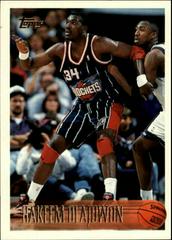 Hakeem Olajuwon #35 Basketball Cards 1996 Topps Prices