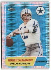 Roger Staubach [Pulsar Refractor] #T60-RS Football Cards 2015 Topps Chrome 60th Anniversary Prices