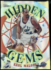 Karl Malone #HG1 Basketball Cards 2000 Topps Hidden Gems Prices