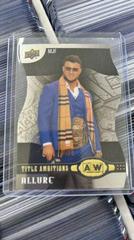 MJF #TA-12 Wrestling Cards 2022 Upper Deck Allure AEW Title Ambitions Prices
