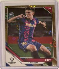 Gavi [Gold Starball] Soccer Cards 2021 Topps UEFA Champions League Prices