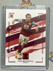 Josh Brownhill [Ruby] Soccer Cards 2020 Panini Impeccable Premier League Prices