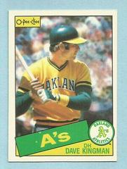 Dave Kingman Baseball Cards 1985 O Pee Chee Prices