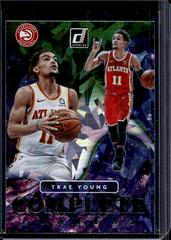 Trae Young [Green Ice] Basketball Cards 2021 Panini Donruss Complete Players Prices