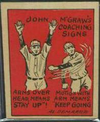 John McGraw Baseball Cards 1935 Schutter Johnson Prices