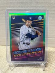 Josh Lowe [Aqua] Baseball Cards 2022 Bowman Rookie of the Year Favorites Prices