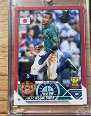 Julio Rodriguez [Red] Baseball Cards 2023 Topps Japan Edition Prices
