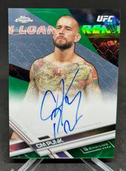CM Punk [Green] Ufc Cards 2017 Topps UFC Chrome Fighter Autographs Prices