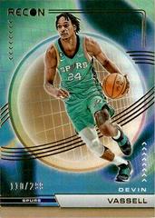 Devin Vassell [Bronze] #114 Basketball Cards 2022 Panini Recon Prices