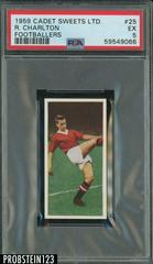 R. Charlton #25 Soccer Cards 1959 Cadet Sweets Ltd. Footballers Prices