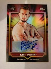 CM Punk Wrestling Cards 2011 Topps WWE Classic Autographs Prices