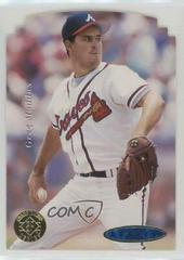 Greg Maddux [Die Cut] #25 Baseball Cards 1995 SP Championship Prices