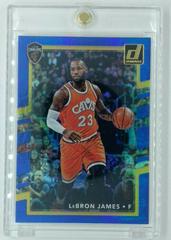 LeBron James [Holo Blue Laser] Basketball Cards 2017 Panini Donruss Prices